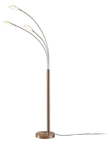 Stojacie Lampa Lindby, Anea, Metalická, Obývacia izba, Kov, Moderný