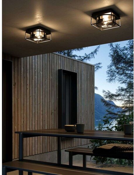 Griffin Vonkajšie Stropné Lampa Smoke - Nordlux