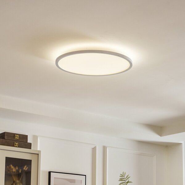 Stropné Lampa Arcchio, Brenda, stmievateľné, Biela, Obývacia izba, Plast, Moderný