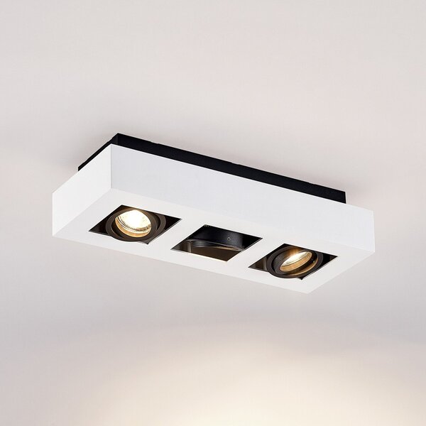 Stropné Lampa Arcchio, VINCE, stmievateľné, Biela, Kuchyňa, Hliník, Moderný
