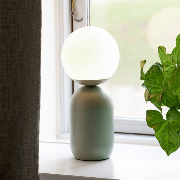 Stolové Lampa Nordlux, Notti, Zelená, Obývacia izba, Kov, Škandinávsky