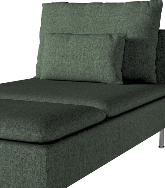 Poťah na ležadlo Söderhamn farba produktu zelená látka zapletaná