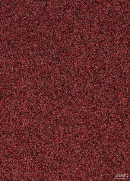 VEBE Floorcoverings b.v. Metrážny koberec RAMBO 40, šíře role 400 cm, červená