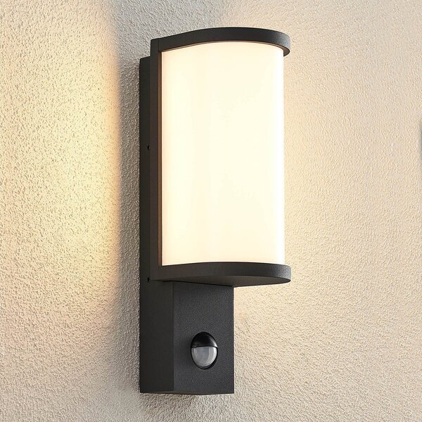 Jokum LED Vonkajšie Nástenné Svietidlo w/Sensor Graphite