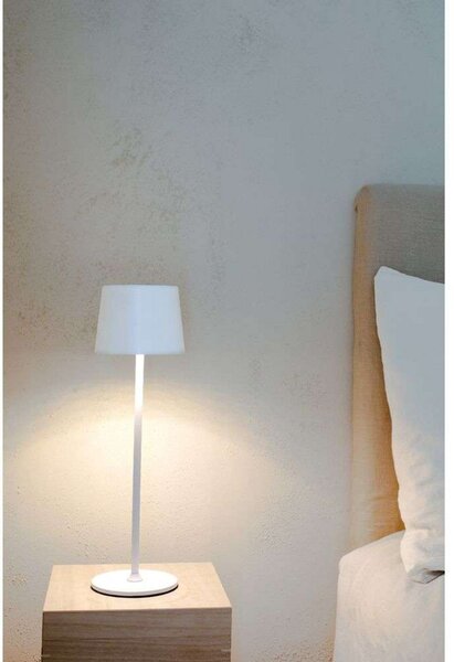 Fiore Portable Stolová Lampa IP44 Matt White - Markslöjd