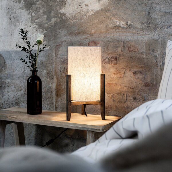 Stolové Lampa Markslöjd, Eruca, Drevo, Obývacia izba, Drevo, Škandinávsky