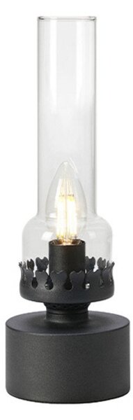 Stolové Lampa Markslöjd, Čierna, Obývacia izba, Sklo