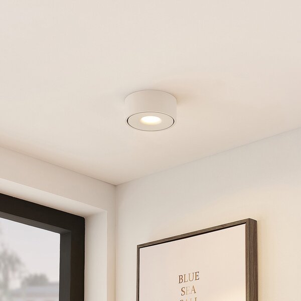 Stropné Lampa Arcchio, Rotari, stmievateľné, Biela, Chodba, Kov, Moderný