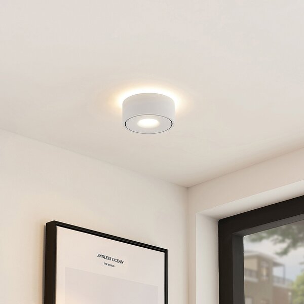 Stropné Lampa Arcchio, Ranka, stmievateľné, Biela, Chodba, Kov, Moderný