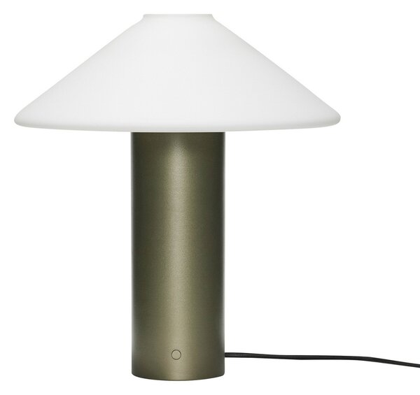 Stolové Lampa Hübsch, Orbit, stmievateľné, Zelená, Obývacia izba, Kov, Dizajnový