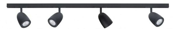 Designline Bell Kit 4 Stropné Lampa 2m Čierna - Antidark