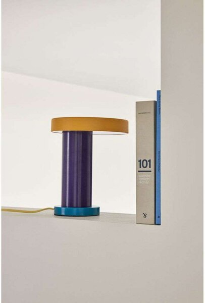 Stolové Lampa Hübsch, stmievateľné, Viacfarebná, Kov