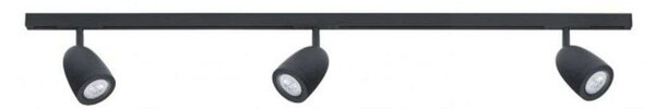 Designline Bell Kit 3 Stropné Lampa 1m Čierna - Antidark