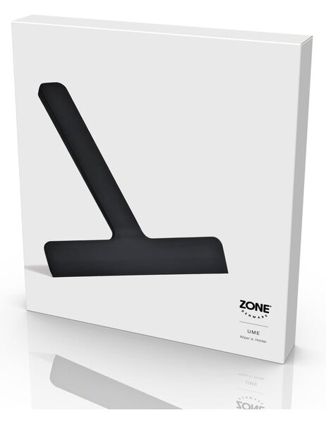 Čierna stierka s držiakom 22 cm Ume – Zone
