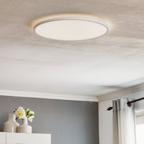 Stropné Lampa Nordlux, Oja, stmievateľné, Biela, Obývacia izba, Plast, Moderný