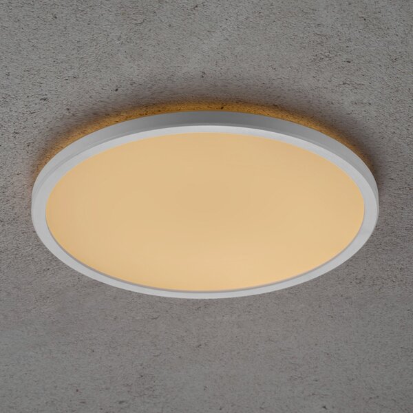 Stropné Lampa Nordlux, Oja, stmievateľné, Biela, Obývacia izba, Plast, Moderný