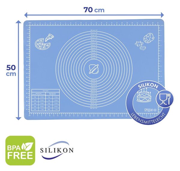 Silikónová podložka na pečenie 50x70 cm – Maximex