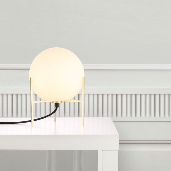 Stolové Lampa Nordlux, Alton, Biela, Obývacia izba, Sklo, Moderný