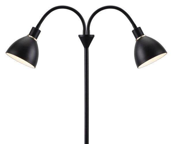 Stojacie Lampa Nordlux, Ray, Čierna, Obývacia izba, Kov, Moderný