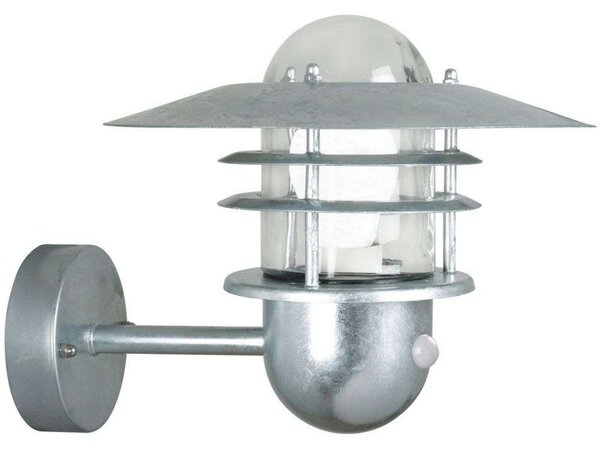 Agger Nástenné Svietidlo w/Sensor Galvanised - Nordlux