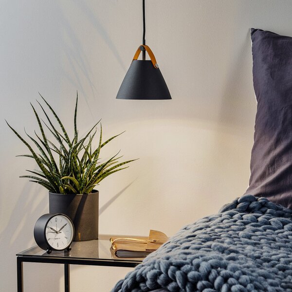 Závesné svietidlá DFTP by Nordlux, Strap, stmievateľné, Čierna, Obývacia izba, Kov, Moderný