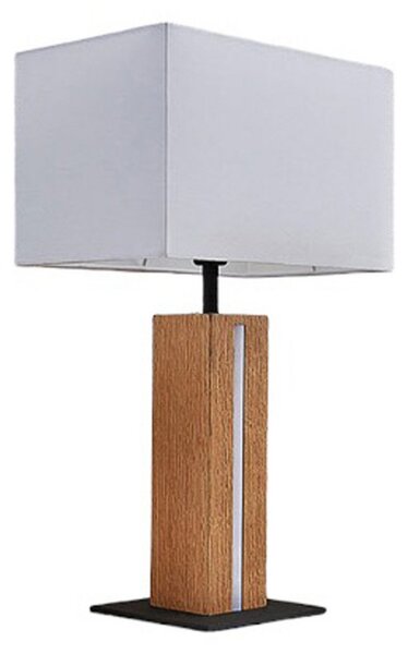 Stolové Lampa Lindby, Garry, stmievateľné, Biela, Obývacia izba, Tkanina / Textil, Moderný