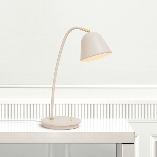 Stolové Lampa Nordlux, Fleur, Béžová, Obývacia izba, Kov, Moderný