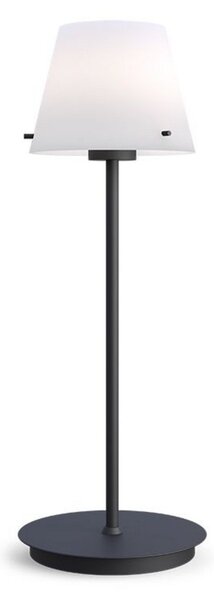 Stolové Lampa Herstal, Čierna, Obývacia izba, Kov