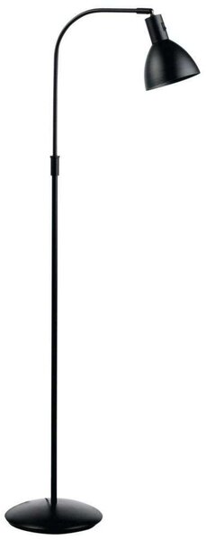 Stojacie Lampa Halo Design, Čierna, Obývacia izba, Kov