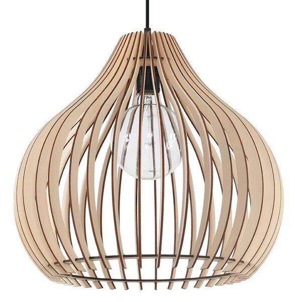 Sollux Lighting Závesná lampa - Aprilla - drevo