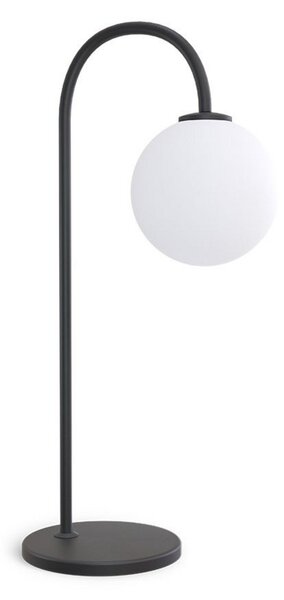 Stolové Lampa Herstal, Čierna, Obývacia izba, Kov