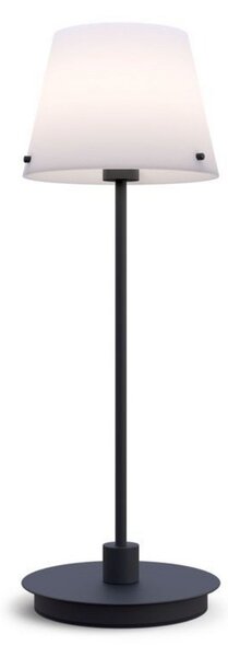 Stolové Lampa Herstal, Čierna, Obývacia izba, Kov