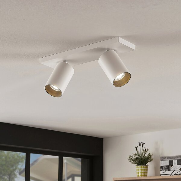 Stropné Lampa Arcchio, Brinja, stmievateľné, Biela, Chodba, Kov, Moderný