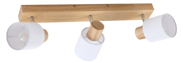Stropné Lampa Lindby, Wanessa, stmievateľné, Drevo, Obývacia izba, Drevo, Moderný
