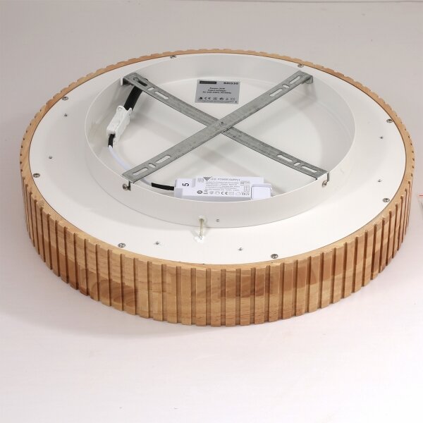Brilagi - LED stropné svietidlo FALCON WOOD MODERN LED/30W/230V pr. 45 cm drevo