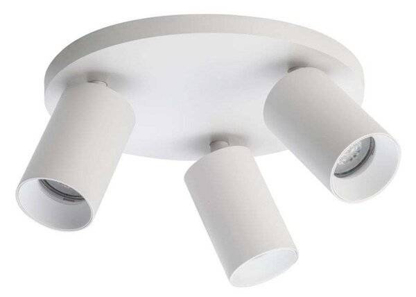 SpotOn Circle3 Stropné Lampa/Nástenné Svietidlo Biela