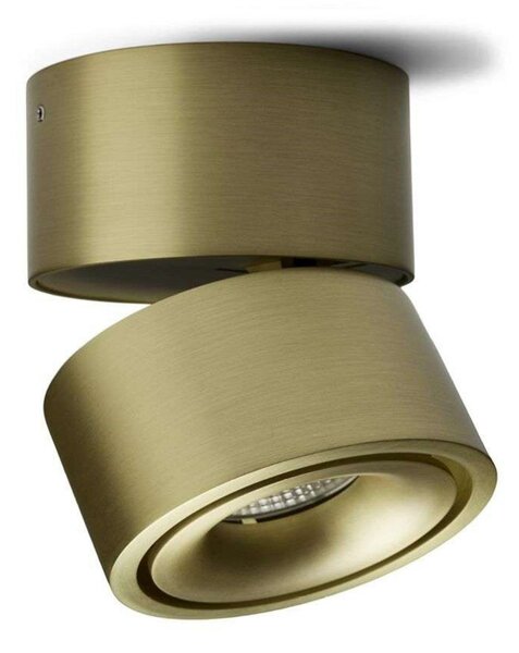 Stropné Lampa ANTIDARK, stmievateľné, Zlatá / Mosadz, Obývacia izba, Hliník
