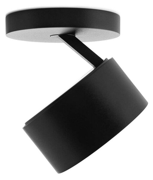 Stropné Lampa ANTIDARK, stmievateľné, Čierna, Obývacia izba, Hliník