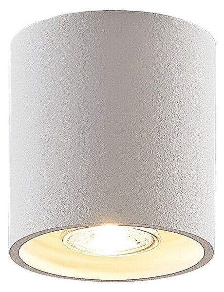 Stropné Lampa Lindby, Parvin, stmievateľné, Biela, Obývacia izba, Kov, Moderný