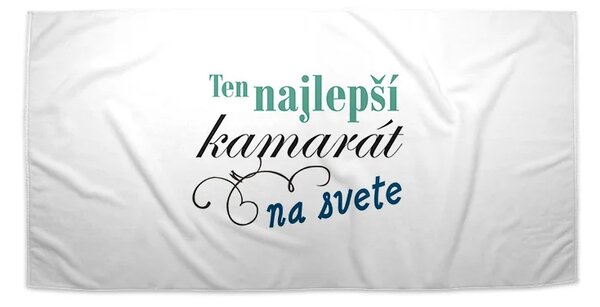 Sablio Uterák Najlepší kamarát na svete - 30x50 cm