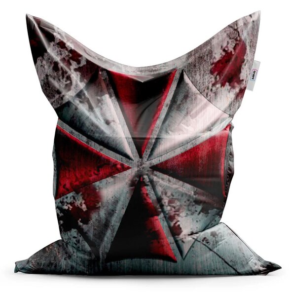 Sablio Sedací vak Resident Evil Umbrella Corporation Steel - 150x100 cm