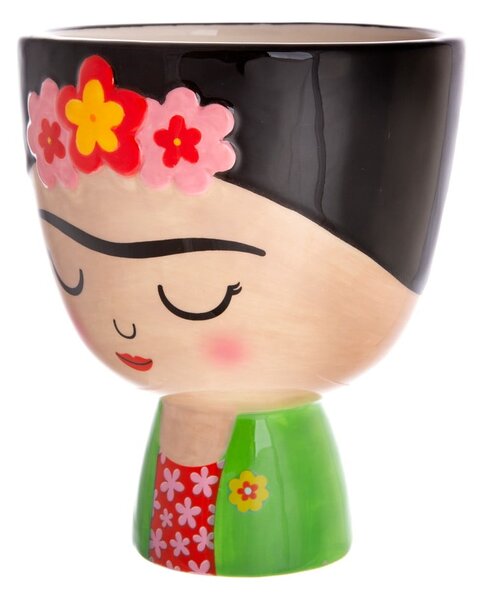Kamenný obal na kvetináč ø 12 cm Frida – Sass & Belle