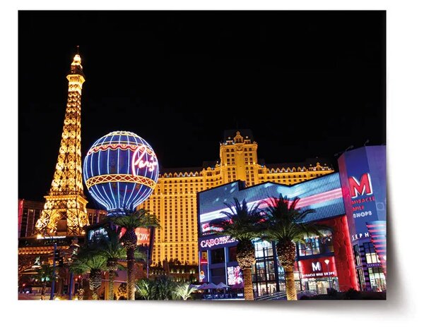 Sablio Plagát Las Vegas 3 - 60x40 cm