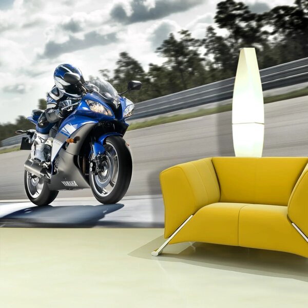 Sablio Tapeta Motorkár - 125x75 cm