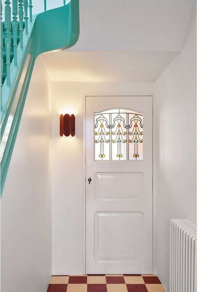 Arcs Sconce Nástenné Svietidlo Hardwired Auburn Red - HAY