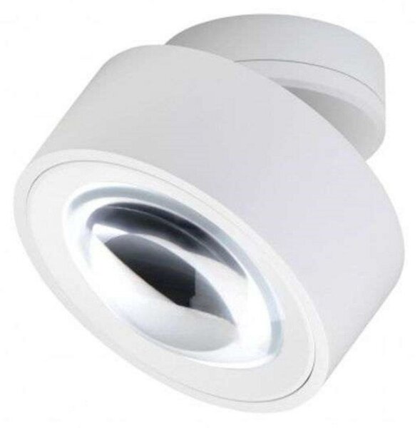 Stropné Lampa ANTIDARK, stmievateľné, Biela, Obývacia izba, Hliník