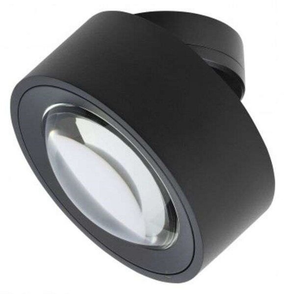Stropné Lampa ANTIDARK, stmievateľné, Čierna, Obývacia izba, Hliník