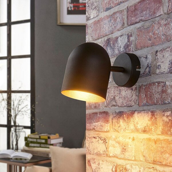 Stropné Lampa Lindby, Morik, stmievateľné, Čierna, Obývacia izba, Kov, Moderný