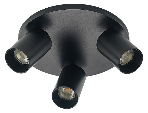 Stropné Lampa Arcchio, Brinja, stmievateľné, Čierna, Chodba, Hliník, Moderný