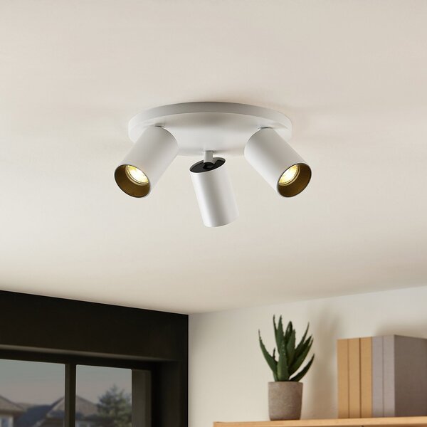 Stropné Lampa Arcchio, Brinja, stmievateľné, Biela, Chodba, Hliník, Moderný